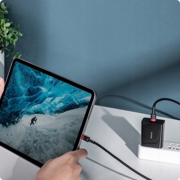 КАБЕЛЬ BASEUS STRONG USB-C БЫСТРАЯ ЗАРЯДКА TYPE-C PD 100 Вт БЫСТРАЯ ЗАРЯДКА 3.0