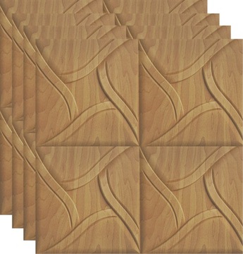 KASETONY SUFITOWE PANELE DREWNO CZEREŚNIA 0380 - ZESTAW 1m2 PANEL ŚCIENNY