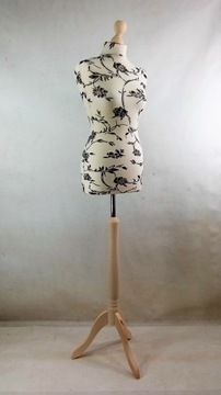Манекен портновский 36 S/M Cream Pattern Eco подставка