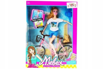 НОВЫЙ НАБОР КУКЛА + СОБАКА-ВЕЛОСИПЕД И АКСЕССУАРЫ