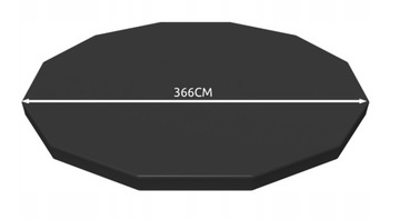 ПОКРЫТИЕ ДЛЯ БАССЕЙНА 366 ПЛЕНОЧНОЕ БРЕЗЕНТОВОЕ ПОКРЫТИЕ INTEX