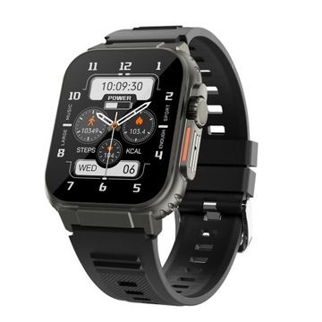 Smartwatch Męski Hagen HC56.14.134 czarny pasek