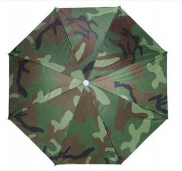 ТУРИСТИЧЕСКИЙ РЫБОЛОВНЫЙ ЗОНТ, СКЛАДНОЙ, МАЛЕНЬКИЙ КАМУФЛЯЖНЫЙ ЗОНТ ДЛЯ ГОЛОВЫ