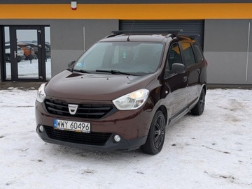 Dacia Lodgy Minivan 1.6 SCe 102KM 2016 Dacia Lodgy Klima LPG Tempomat Serwis Gwarancja 1.6 BenzynaLPG 102KM, zdjęcie 9