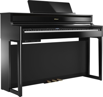 Roland HP 704 PE czarny połysk - pianino cyfrowe