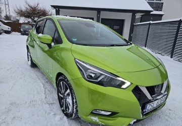 Nissan Micra V 1.5 dCi 90KM 2017 Nissan Micra Swiezo sprowadzony Zarejestrowany Ubezpieczony 1.5 Diesel, zdjęcie 10