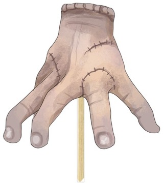 TOPPERY DEKORACJA NA TORT BABECZKI WEDNESDAY 10szt