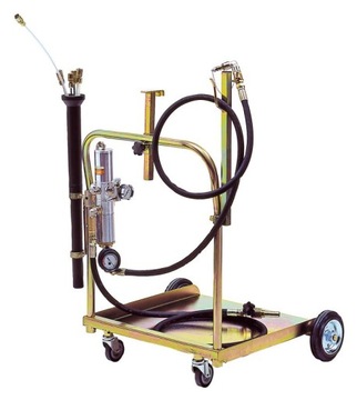 WYSYSARKA OLEJU ECODORA 0E45180 Z WÓZKIEM NA BECZKĘ 180-220KG