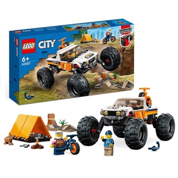 LEGO CITY PRZYGODY SAMOCHODEM TERENOWYM Z NAPĘDEM