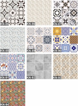 Наклейка на плитку для кухни и ванной комнаты, самоклеящаяся плитка терраццо 30х30 см.