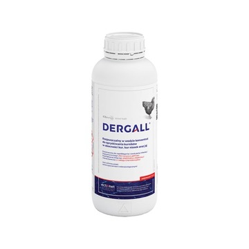 Dergall 1l skuteczny koncentrat na ptaszyńca
