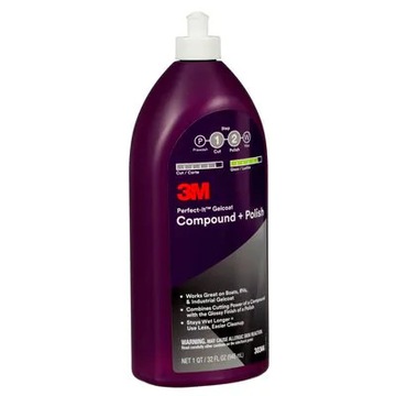3M Pasta polerska 30344E do łodzi, żelkotu 946ml