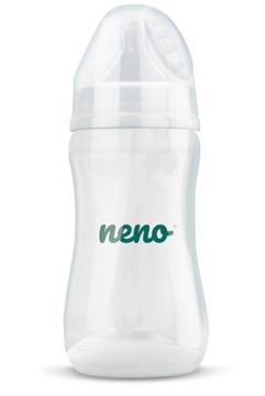 НЕНО АНТИКОЛИЧЕСКАЯ БУТЫЛОЧКА ДЛЯ КОРМЛЕНИЯ И НАУЧЕНИЯ ПИТЬ 240мл + соска 3-6м