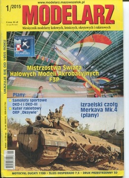 Modelarz 1/2015 ORP Oksywie,DKD-I i III