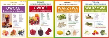 OWOCE i WARZYWA ważne informacje 4 PORADNIKI
