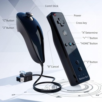 Wii Remote Nunchuck TechKen для Wii/Wii U