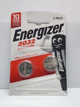 Bateria litowa Energizer CR2032 2 szt.