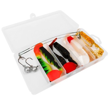 НАБОР НА СПИНИНГ 10 СМ SAHIDO KILLER IMPACT FURY НАБОР 13 ШТ.