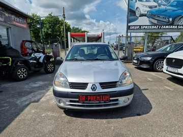 Renault Clio II Hatchback 1.2 60KM 2007 Renault Clio 1,2 Benzyna KM, Klimatyzacja,, zdjęcie 1