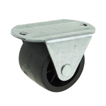 Валик мебельный, диаметр 29, черный, пластик, оцинковка.