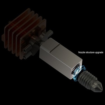 Комплект Hotend для 3D-принтера 0,4 Сопло из закаленной стали LC 0,6 мм