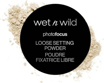 Wet n Wild Photo Focus Luźny Puder Utrwalający, Jedwabisty Puder Utrwalając
