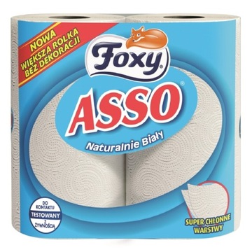 Ręcznik papierowy celuloza Foxy Asso A'2