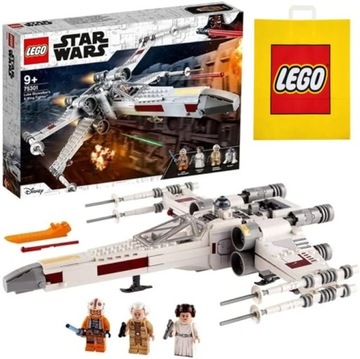 Lego Star Wars Myśliwiec X-Wing Skywalkera 75301 + TORBA LEGO GRATIS
