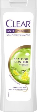 CLEAR WOMEN SCALP OIL CONTROL SZAMPON wł.PRZETŁUSZCZJĄCE 0,4L