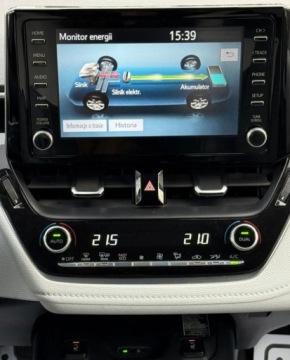 Toyota Corolla XII TS Kombi 1.8 Hybrid 122KM 2021 Toyota Corolla Head-Up, Salon Polska, Serwis ASO, Kamera,czujniki przod i, zdjęcie 9