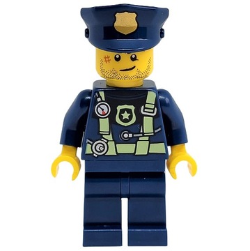 LEGO BAM - Figurka Policjant NOWA