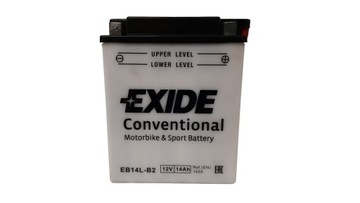 AKUMULATOR EXIDE MOTOCYKLOWY EB14L-B2/YB14L-B2 12V