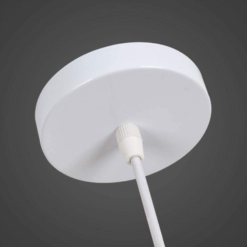 Подвесной светильник в винтажном стиле, белая клетка