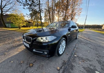 BMW Seria 5 F10-F11 Touring Facelifting 520d 190KM 2015 BMW Seria 5 Bezwypadkowy, Sportsitze 2.0 Diesel 190KM, zdjęcie 8