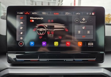 Seat Leon IV Sportstourer 1.5 eTSI (MHEV) 150KM 2021 Seat Leon FR 1.5eTSI 150KM DSG Hak Kamera FullLink DCC Panorama Kessy ACC, zdjęcie 21