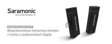 Беспроводной микрофон Saramonic Blink Go-D1