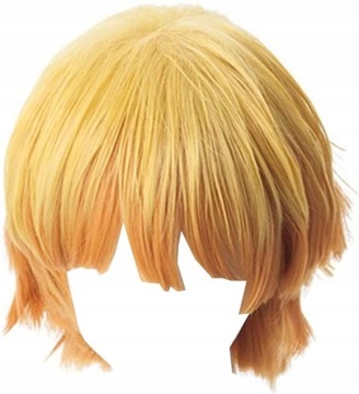 PERUKA ZENITSU AGATSUMA KOSTIUM ANIME COSPLAY