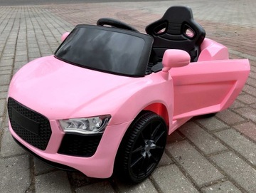 ДЕТСКИЙ ЭЛЕКТРОМОБИЛЬ 2 МОТОРА СВЕТОДИОДНЫЙ ПУЛЬТ ДИСТАНЦИОННОГО УПРАВЛЕНИЯ