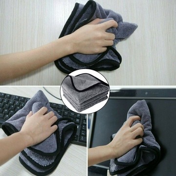 ПОЛОТЕНЦЕ ИЗ МИКРОФИБРЫ ДЛЯ МОЙКИ АВТОМОБИЛЯ 4 шт. Новое.