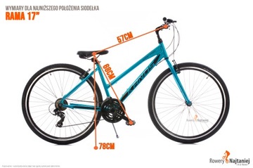Cross Damka Kands STV 700 D19 Biał-Gran 2022 Bike