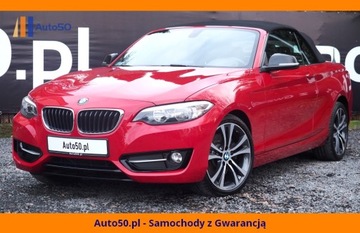 BMW Seria 2 F22-F23-F45-F46 Cabrio 230i 252KM 2017 BMW 230i Sport Cabrio 252KM Automat SALON PL FV23%, zdjęcie 3