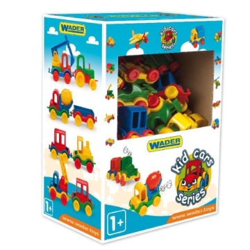 WADER KID CARS Автомобіль місний пластиковий різнокольоровий 12 м +