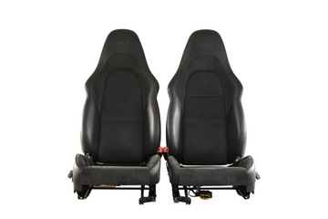 ORIG. PORSCHE 911 991 SEDADLA KŮŽE ALCANTARA GTS