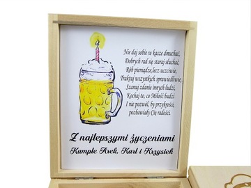 18 Urodziny Oryginalne Pudełko Na Pieniądze Grawer