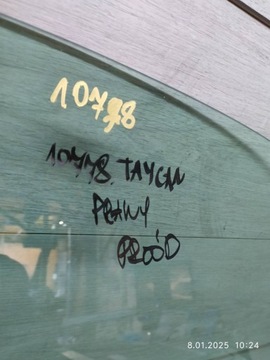 10778. TAYCAN SKLO (OKNO) BOČNÍ PRAVÝ PŘEDNÍ 9J1845020B