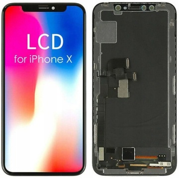 WYŚWIETLACZ LCD DO APPLE IPHONE X Premium Ekran TFT INCELL Uszczelka Gratis
