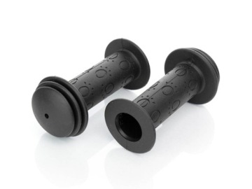 CHWYTY KIEROWNICY ROWEROWE DZIECIĘCE 96 mm CZARNE