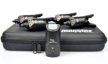ZESTAW SYGNALIZATORÓW MONSTER FISHING MF 220 4+1 NOWOŚĆ