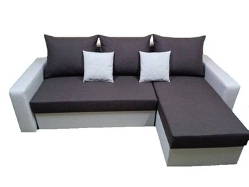 Narożnik funkcja spania sprężyny sofa kanapa łóżko