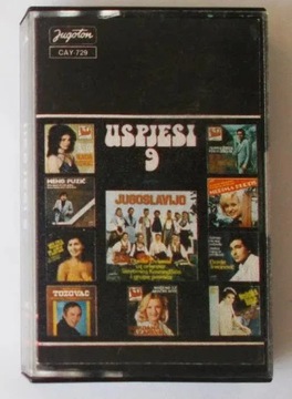 Kaseta Uspjesi 9 Various Artists Yugoton